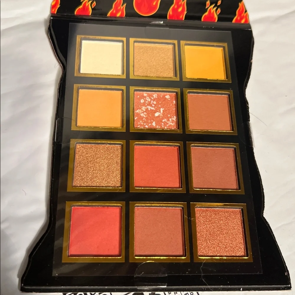 Eyeshadow, palette, Cheetos, flaming, hot, new